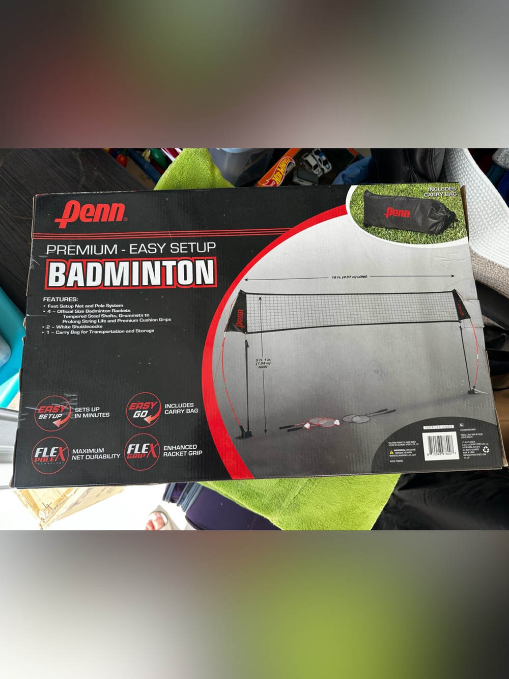 Penn Premium Easy Setup Badminton Set